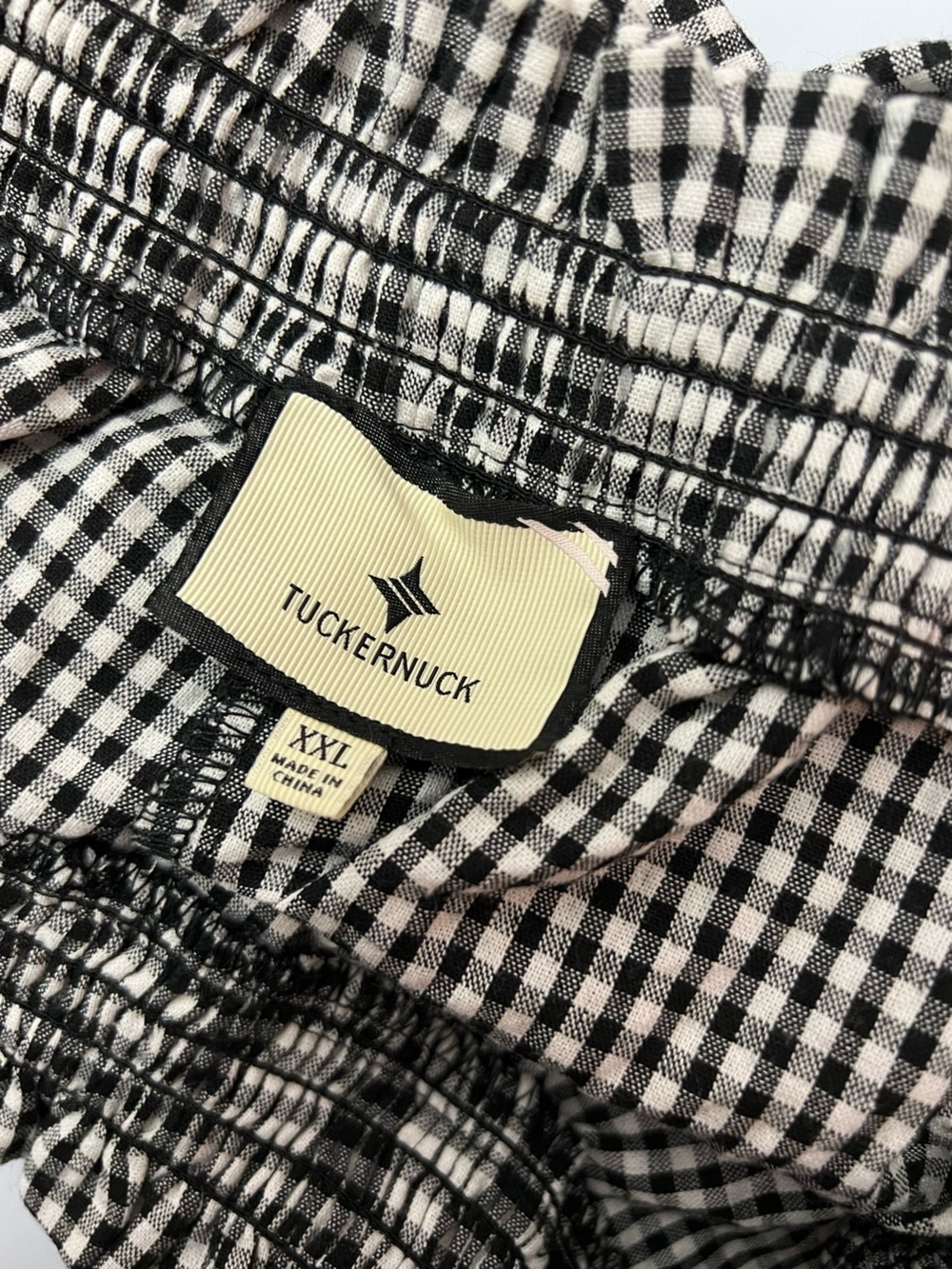 Tuckernuck Ric Rac Gingham Pull On Ava Shorts XXL - Picture 8 of 8